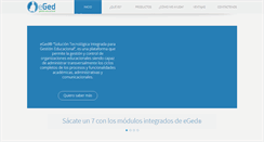 Desktop Screenshot of eged.cl