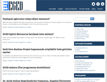 Tablet Screenshot of eged.org